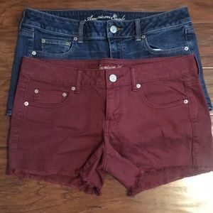 2 pairs of shorts